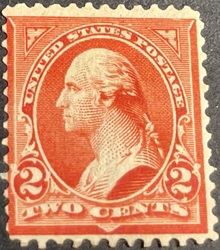 U.S.# 279B-MINT/HINGED--SINGLE--RED--1899