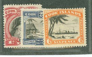 Cook Islands #85-6/89 Unused Single