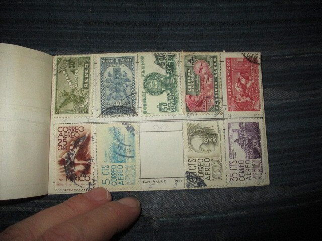 MEXICO COLLECTION IN APPROVAL BOOK