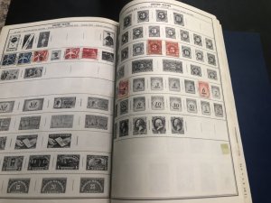 STATESMAN DELUXE STAMP ALBUM Lots Of Nice Stamps Might Find Some Gems