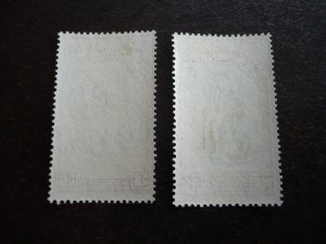 Stamps - British Honduras - Scott# 141-142 - Mint Hinged Set of 2 Stamps