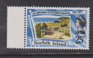 SC218 Norfolk Island 1977 Silver Jubilee MNH set