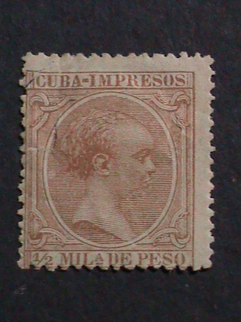 ​CUBA-1890- OVER 132 YEARS OLD STAMP KING ALFONSO XIII MINT-VERY FINE