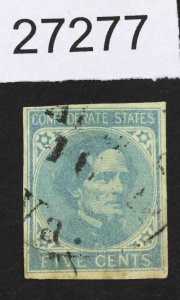 US STAMPS  CSA #6 USED LOT #27277