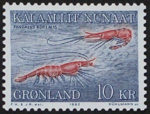 1982 Greenland 133 Sea fauna 3,20 €