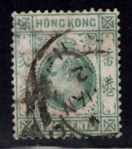 Hong Kong Scott 88 Used KEVII stamp