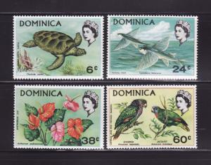 Dominica 297-300 Set MNH Various (B)