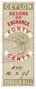 (I.B) Ceylon Revenue : Foreign Bill 40c (Second)