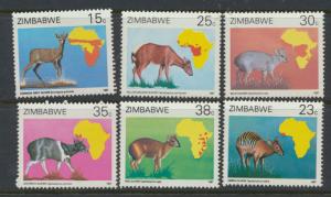 Zimbabwe SG 718 -  SG 723 set of 6 Mint Never Hinged