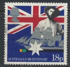 Great Britain SG 1396  Used   - Australia BiCentenary