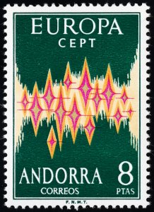 Spanish Andorra Stamps # 62 MNH XF