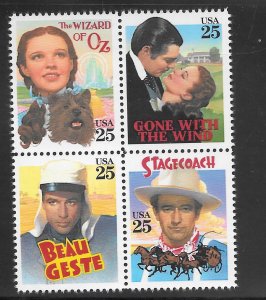 #2445-48 MNH Block of 4