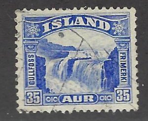 Iceland SC#172 Used VF...Worth a Close Look!