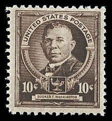 PCBstamps  US # 873 10c Booker T. Washington, MNH, (3)