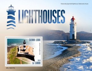 Sierra Leone - 2019 Lighthouses - Stamp Souvenir Sheet - SRL190317b