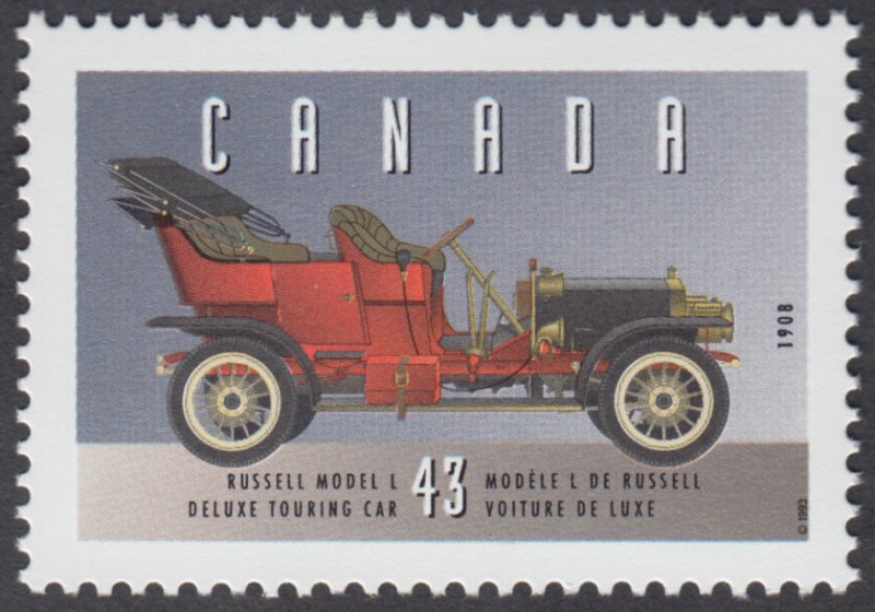 Canada - #1490b Historic Land Vehicles - Personal Vehicles - MNH