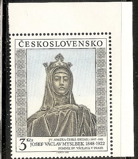 Czechoslovakia 2811 MNH 1990 Painting