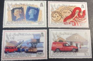 ASCENSION ISLAND # 487-490-MINT NEVER/HINGED--COMPLETE SET--1990