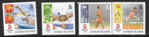 CAYMAN ISLANDS SG1195/8 2008 OLYMPIC GAMES MNH