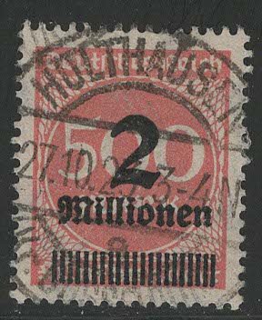 Germany Reich Scott # 271, used, exp h/s