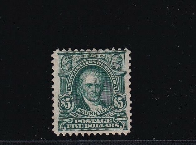 313 F-VF unused ( mint regummed ) with nice color cv $ 800 ! see pic !