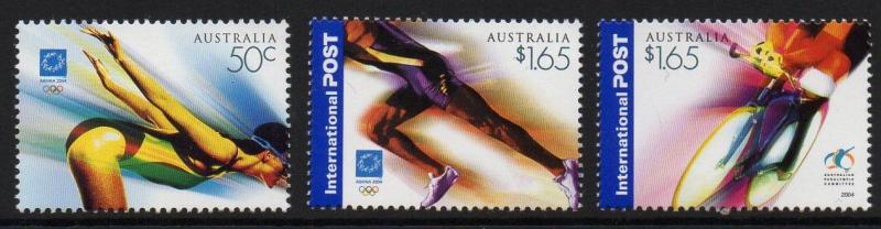 AUSTRALIA SG2403/5 2004 OLYMPIC GAMES ATHENS MNH