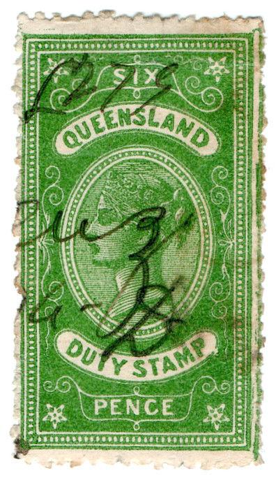 (I.B) Australia - Queensland Revenue : Stamp Duty 6d