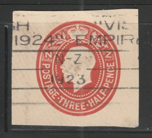 NEW ZEALAND Postal Stationery Cut Out A17P20F21394-