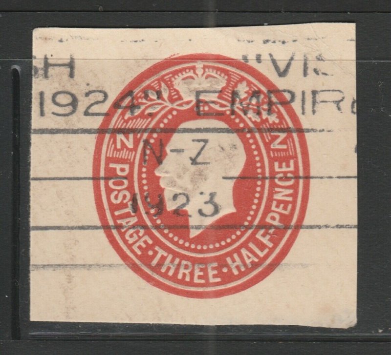 NEW ZEALAND Postal Stationery Cut Out A17P20F21394-