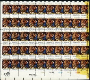 1444, MNH 8¢ Misperfed And Tape Splice Freaky Error Sheet of 50 - Stuart Katz