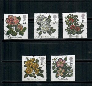 1991  COMMEMORATIVES SET ROSES USED H 210423