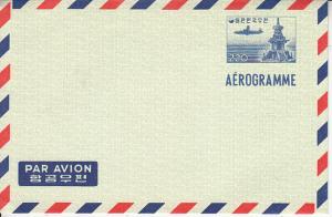 Korea Mint Aerogram