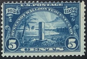 1924 Huguenot-Walloon Tercentenary US Stamp #616 MNH