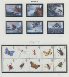 Great Britain #2557-2572 Mint (NH) Single (Complete Set) (Fauna)