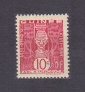 1938 French Guinea P37 African art