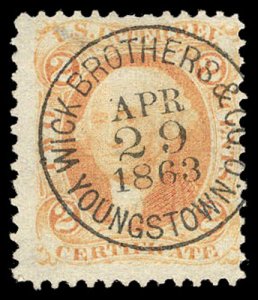 U.S. REV. FIRST ISSUE R8c  Used (ID # 97158)