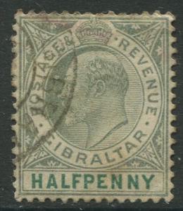 Gibraltar #49A KEVII  Used  Scott CV. $4.50.