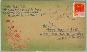 91190 -  VIETNAM - Postal History -  Cover 1973 - COMMUNIST FLAG