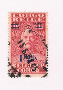 Belgian Congo  #131 Used Morton Stanley (B0205)