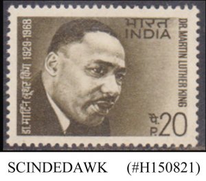 INDIA - 1969 DR. MARTIN LUTHER KING 1V MNH