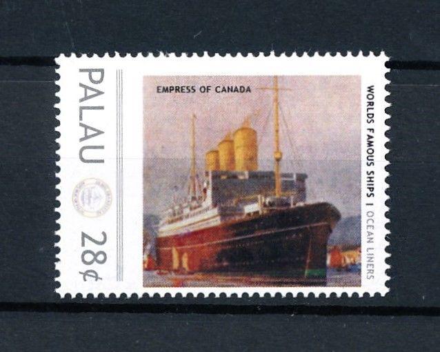 [90499] Palau  Ships Empress of Canada Ocean Liners Canadian Pacific  MNH