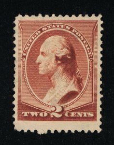 VERY AFFORDABLE GENUINE SCOTT #210 MINT OG H 1883 PERF-12 ABNC PRINTING #13070