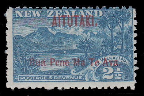 Aitutaki 3 MNH