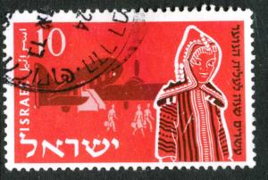 ISRAEL #95, USED - 1955 - ISRAEL174DST1