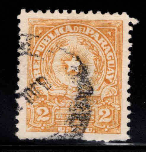 Paraguay Scott 529A Used 2G Bister stamp