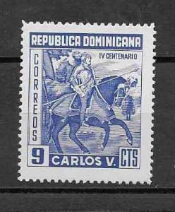 DOMINICAN REPUBLIC STAMP MNH CARLOS V #83A