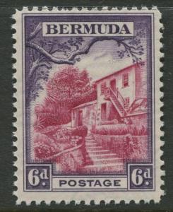 Bermuda - Scott 112 - Pictorial Definitives -1936 - MNH - Single 6p Stamp