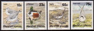 Marshall Islands 1992, Definitives, birds 4v, MNH