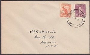 NORFOLK IS 1940 CENSOR 2 handstamp on reverse of cover - Australia franking.W655