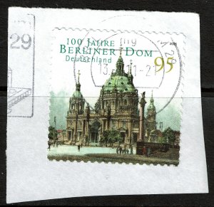 Germany 2329 On Paper Used - Berlin Cathedral - 2005